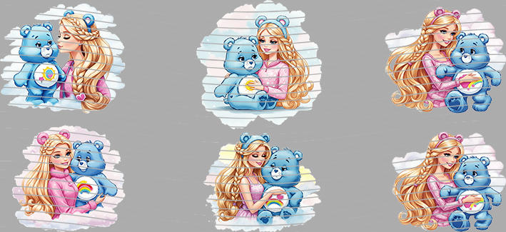 16oz Care Bears-Be-100